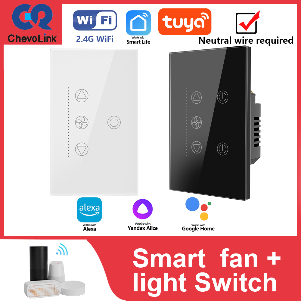 Smart Ceiling Fan Alexa Wifi - Ventilador inteligente com Wi-Fi e luz