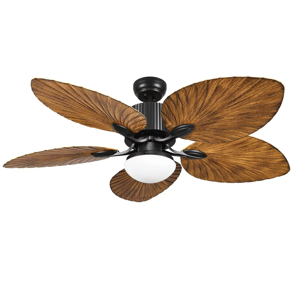 Ceiling Fan Dc Motor 52 Inch - Ventilador de Teto Estilo Tropical de