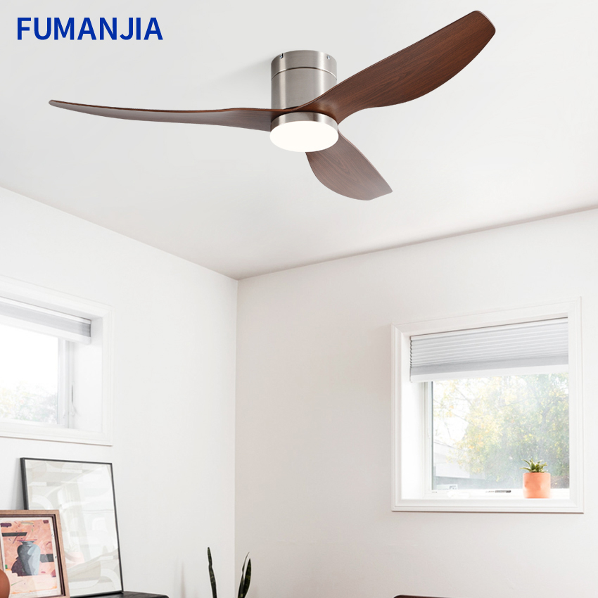 Ceiling Fan Led 3 Blade Modern - Ventilador de teto FUMANJIA de 45/52