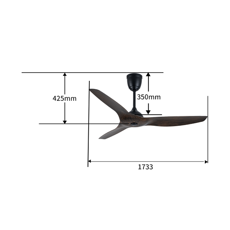 Ventilador de Teto com Control - Ceiling Fan Dc Motor 52 Inch avaliação e preço