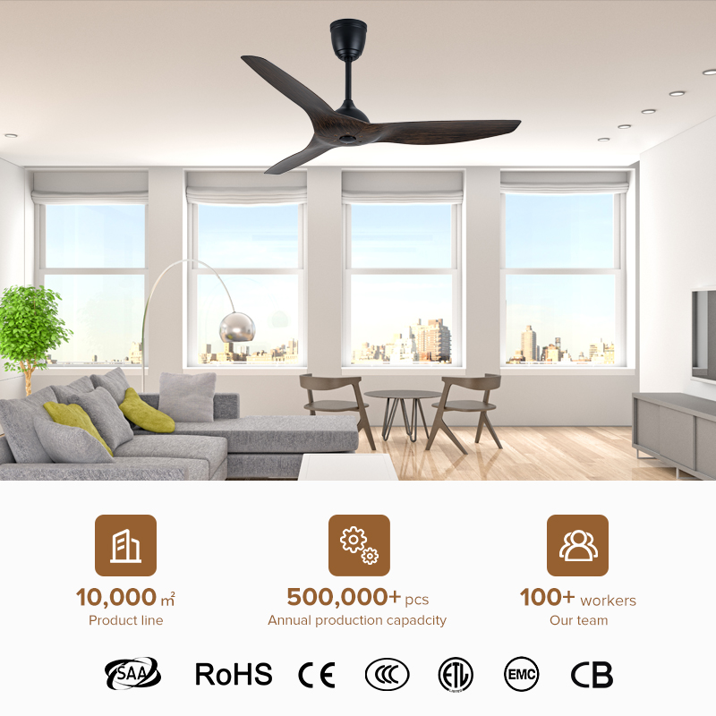 Ventilador de Teto com Control - Ceiling Fan Dc Motor 52 Inch avaliação e preço