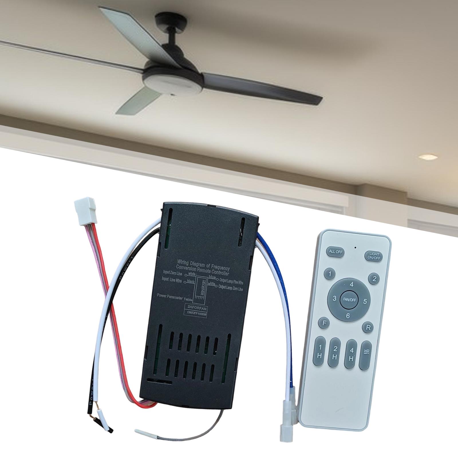 Controlador de ventilador inte - Ceiling Fan Light Kit Replacement avaliação e preço