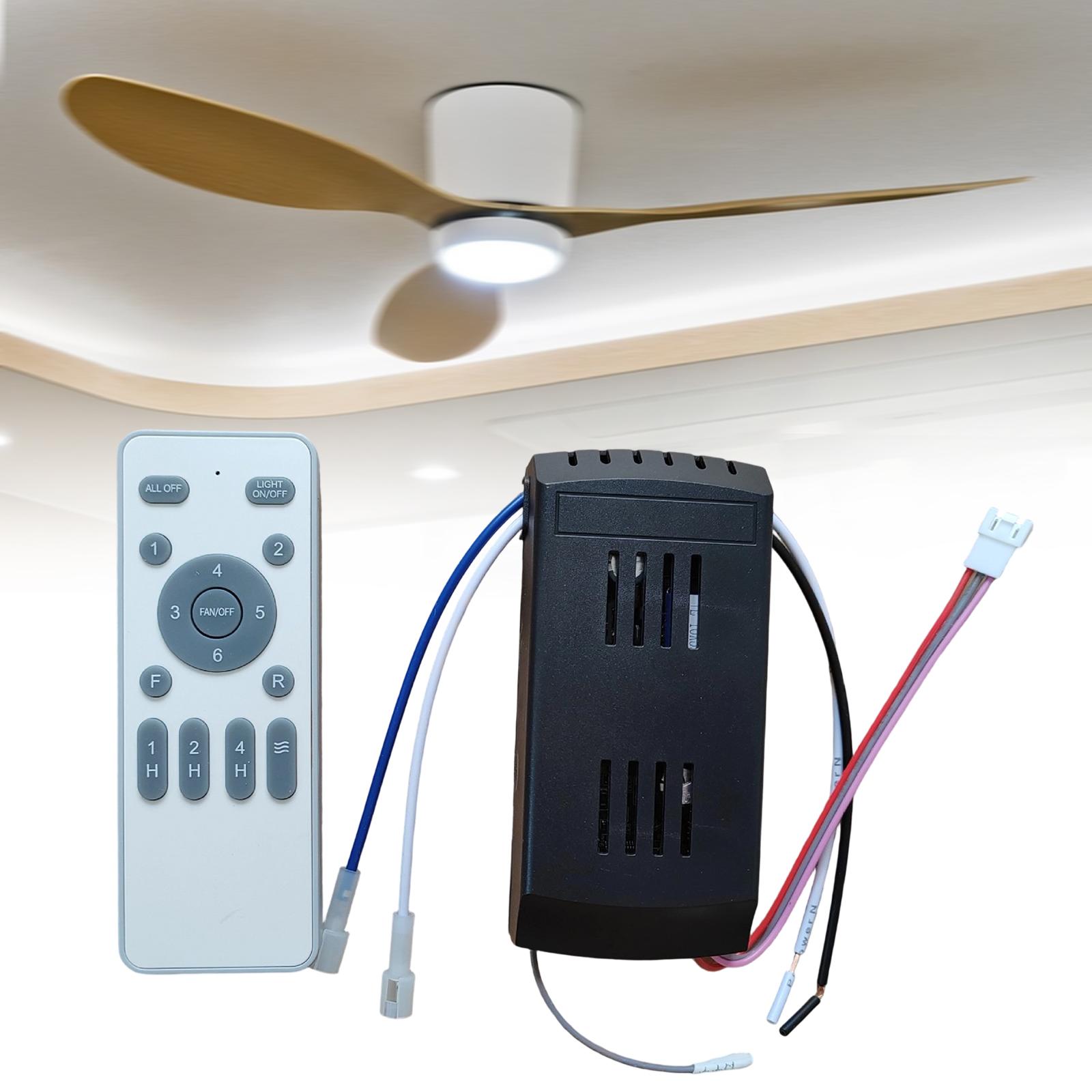 Controlador de ventilador inte - Ceiling Fan Light Kit Replacement avaliação e preço