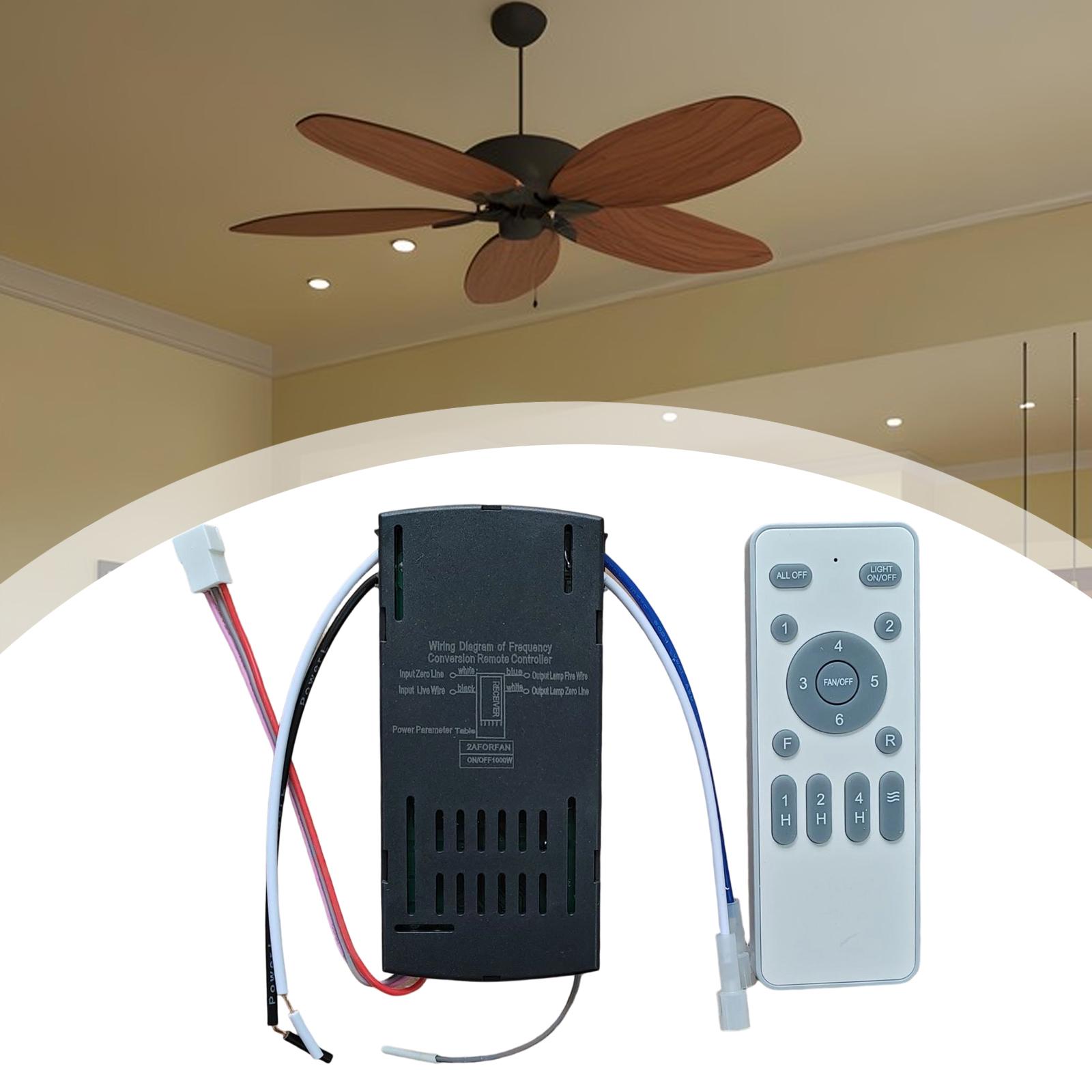 Controlador de ventilador inte - Ceiling Fan Light Kit Replacement avaliação e preço
