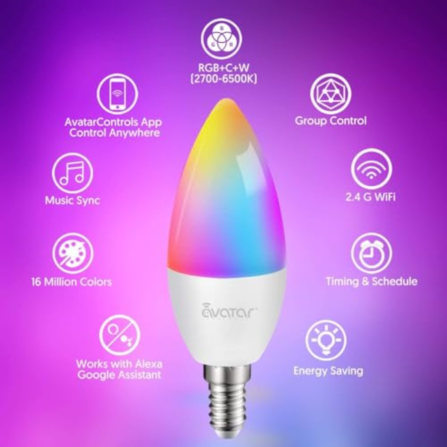 Lâmpadas Inteligentes, Lâmpada - Smart Ceiling Fan Alexa Wifi avaliação e preço