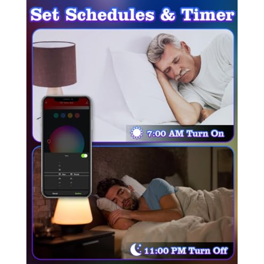 Lâmpadas Inteligentes, Lâmpada - Smart Ceiling Fan Alexa Wifi avaliação e preço