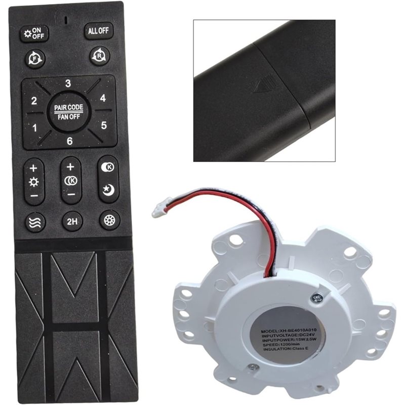 Kit de Controle Remoto AT28 pa - Ceiling Fan With Remote Control Reversible avaliação e preço