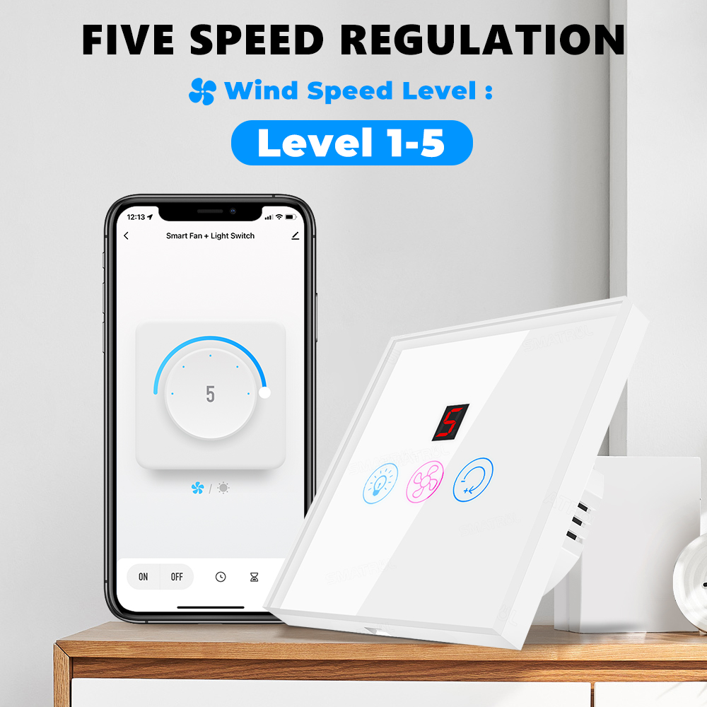 Ue eua tuya wi fi inteligente  - Smart Ceiling Fan Alexa Wifi avaliação e preço