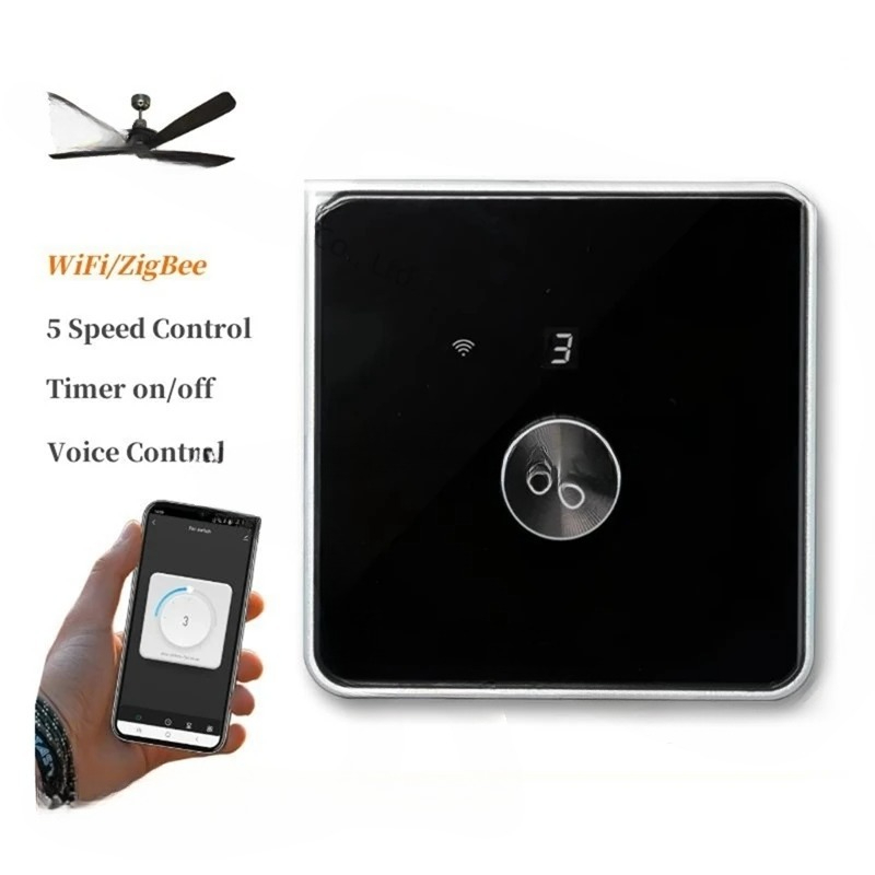 Interruptor de ventilador wi-f - Smart Ceiling Fan Alexa Wifi avaliação e preço