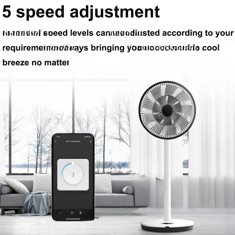 Interruptor de ventilador wi-f - Smart Ceiling Fan Alexa Wifi avaliação e preço