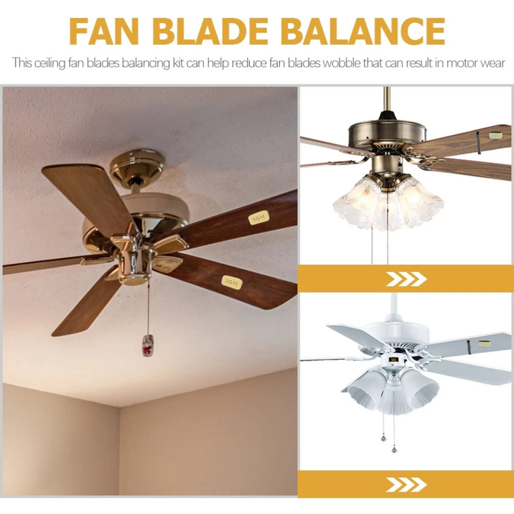 Kit de equilíbrio de pás de ve - Ceiling Fan Blade Balancing Kit avaliação e preço