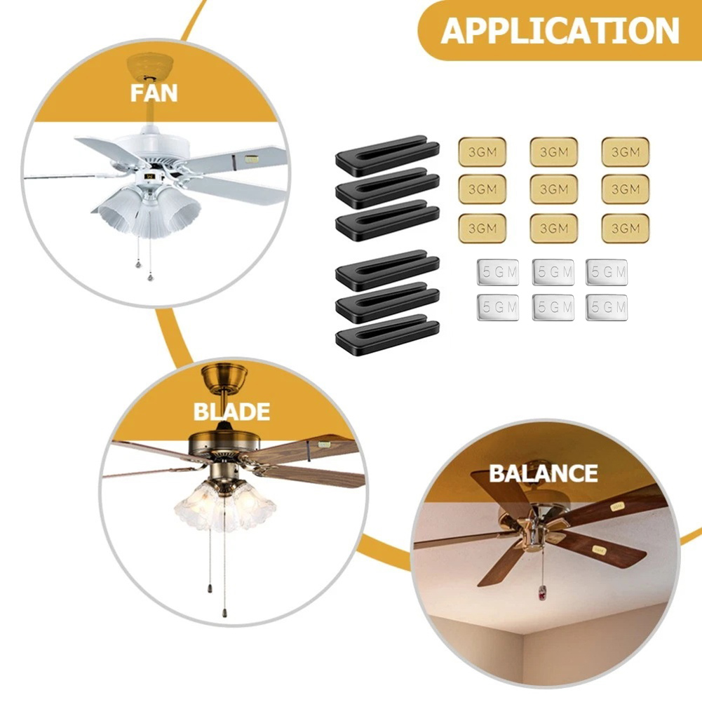 Kit de equilíbrio de pás de ve - Ceiling Fan Blade Balancing Kit avaliação e preço