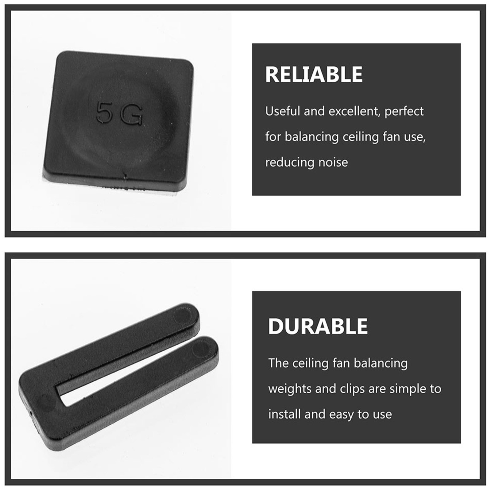 5 conjuntos de kit de equilíbr - Ceiling Fan Blade Balancing Kit avaliação e preço