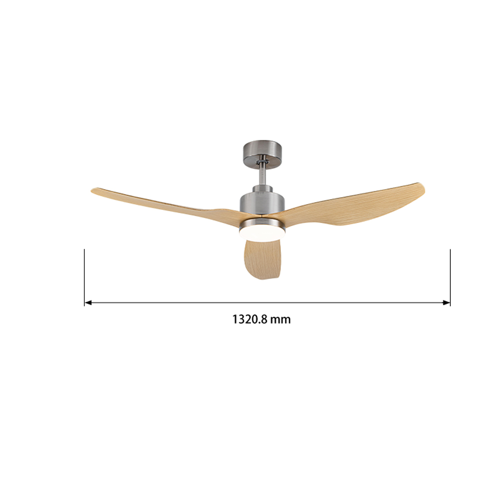 Ventilador de Teto Moderno com - Ceiling Fan Dc Motor 52 Inch avaliação e preço
