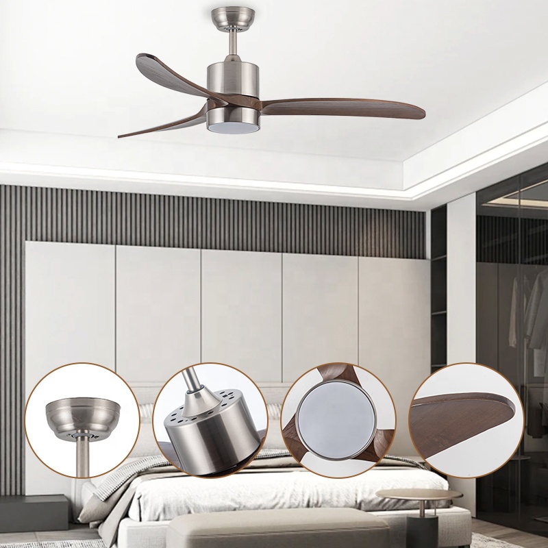 Ventilador de Teto Moderno de  - Ceiling Fan Dc Motor 52 Inch avaliação e preço
