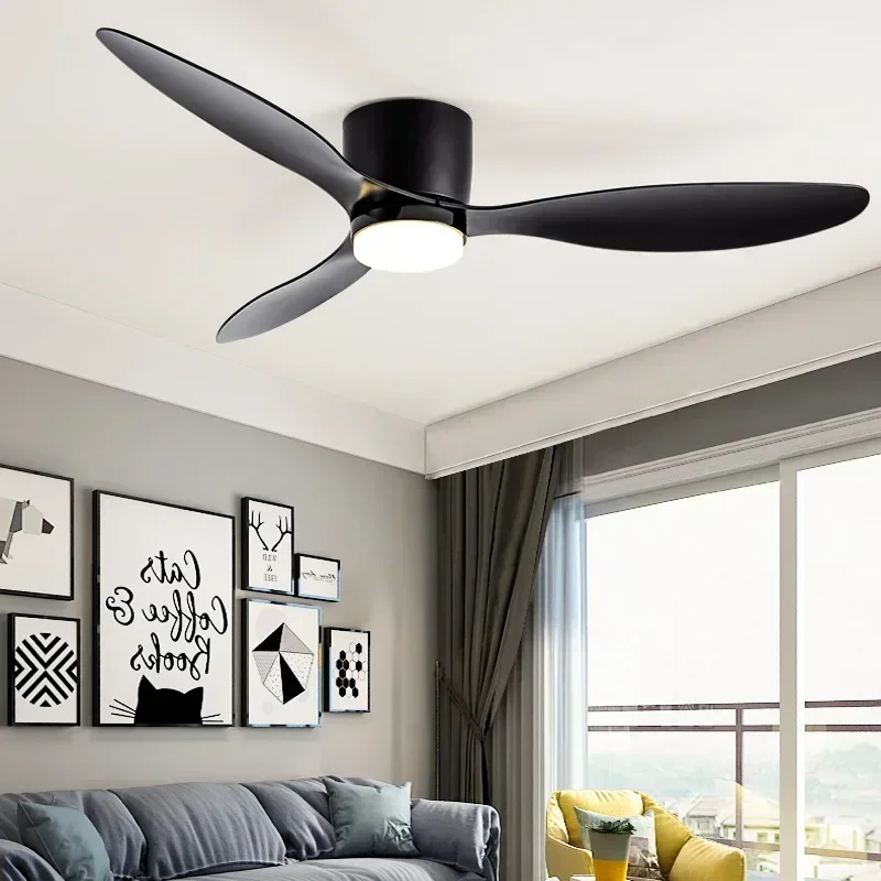Luzes modernas de ventilador d - Ceiling Fan With Remote Control Reversible avaliação e preço