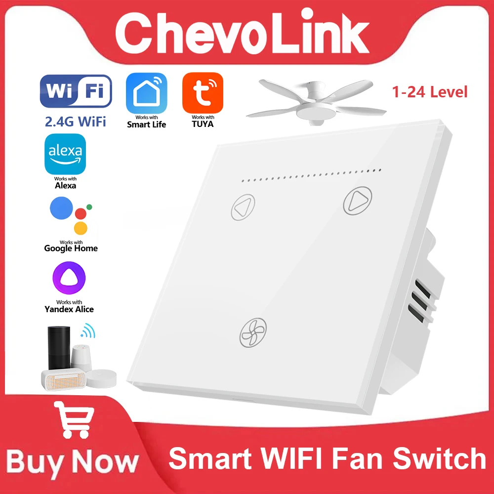 Interruptor de Controle de Vel - Smart Ceiling Fan Alexa Wifi avaliação e preço
