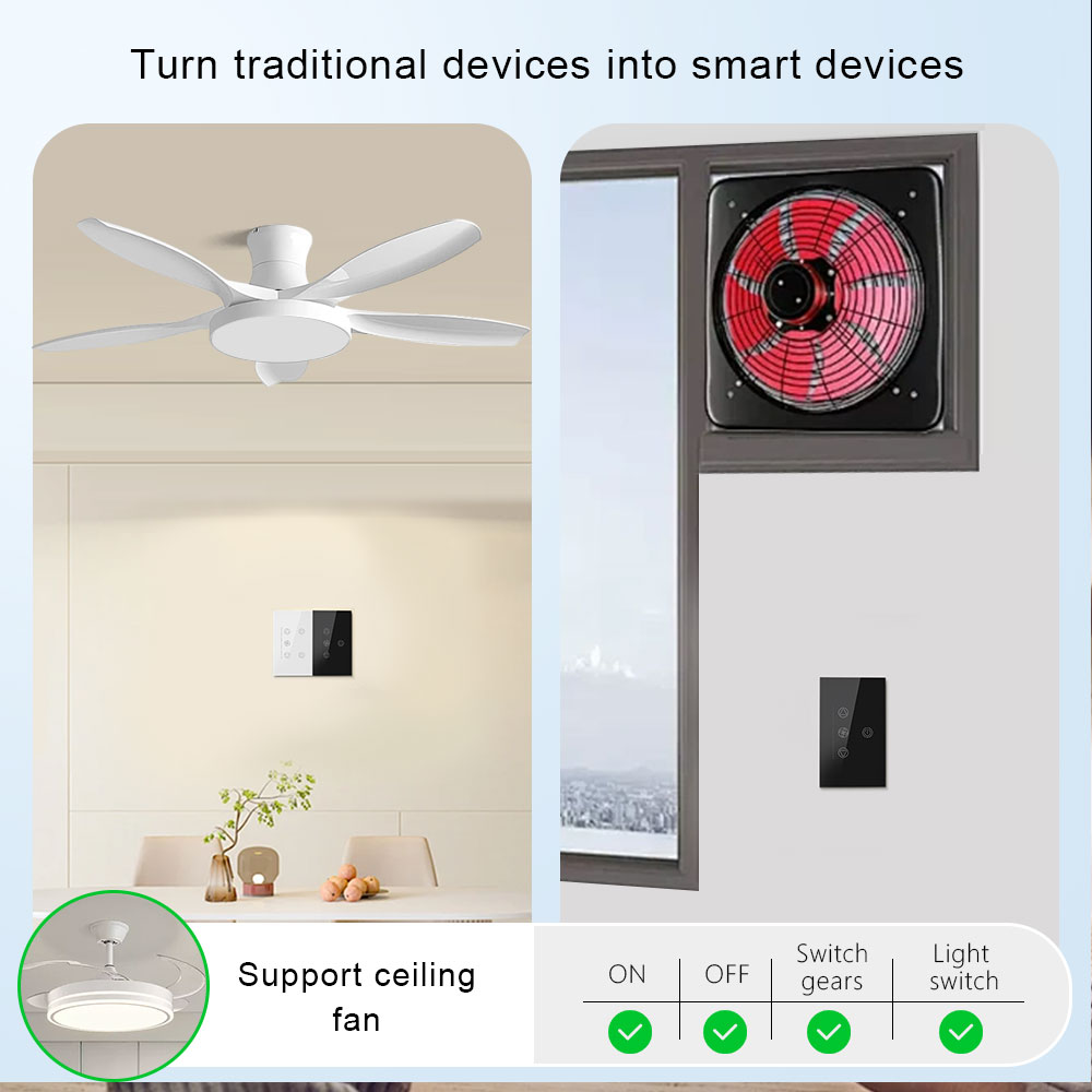 Ventilador inteligente com Wi- - Smart Ceiling Fan Alexa Wifi avaliação e preço
