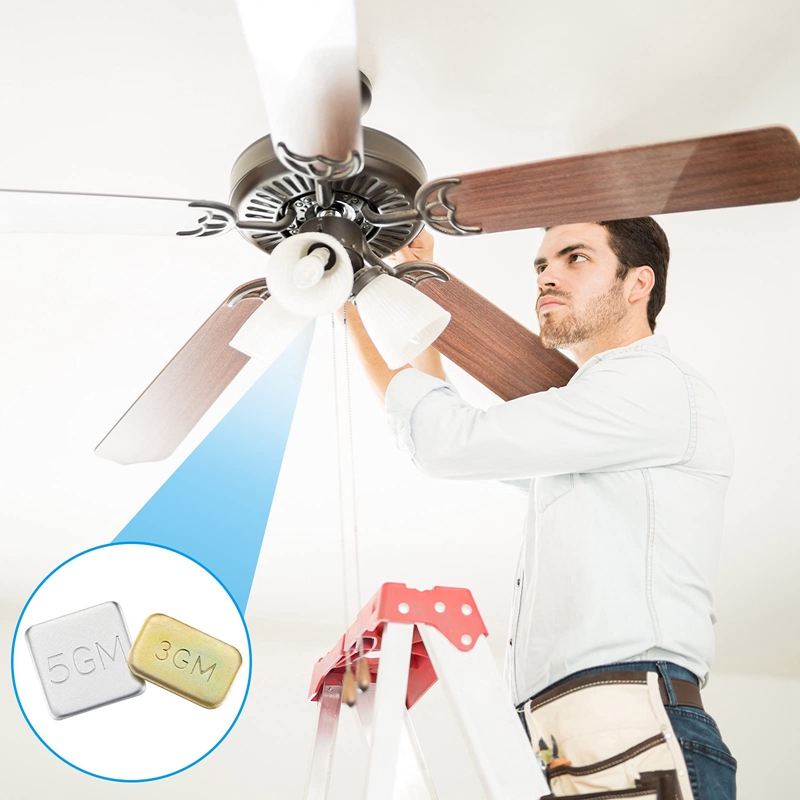 6 Conjuntos De Ventilador De T - Ceiling Fan Blade Balancing Kit avaliação e preço