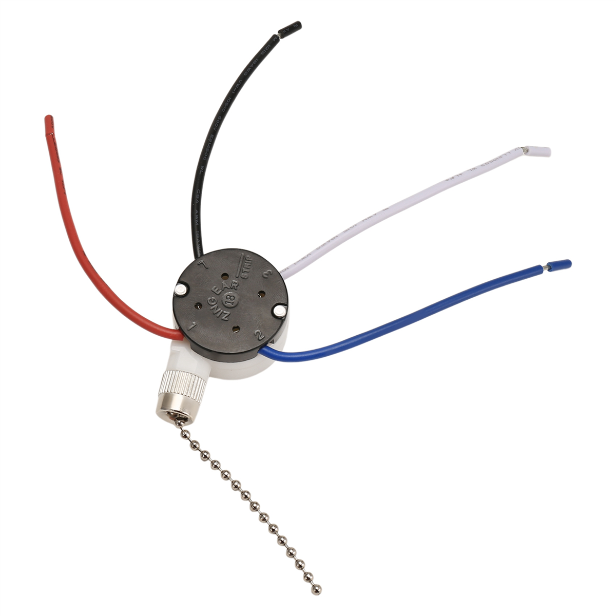 Ze-208s 3 Pcs Ze-208S E89885 3 - Ceiling Fan Pull Chain Switch avaliação e preço