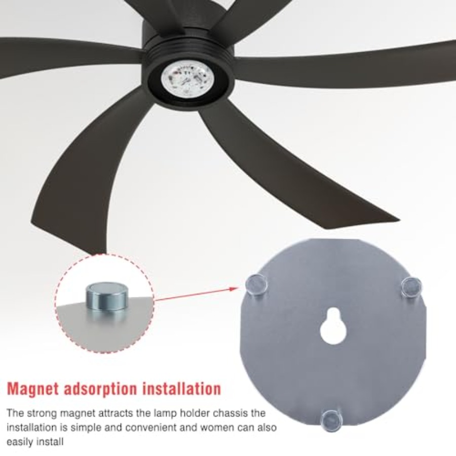BeVisible N Glow Kit de Luz Re - Ceiling Fan Light Kit Replacement avaliação e preço
