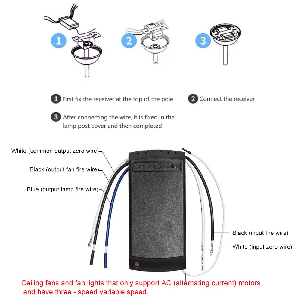 Kit de Controle Remoto para Ve - Smart Ceiling Fan Alexa Wifi avaliação e preço