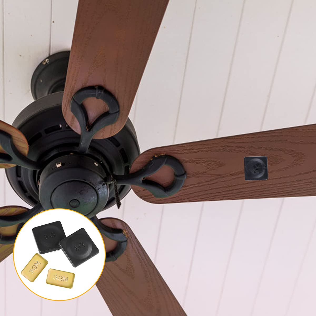 A006-8 Conjunto de Kit de Bala - Ceiling Fan Blade Balancing Kit avaliação e preço