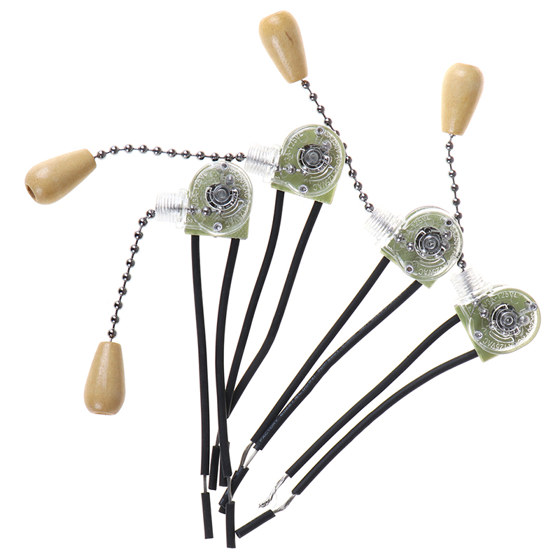 4 pçs luz de parede interrupto - Ceiling Fan Pull Chain Switch avaliação e preço
