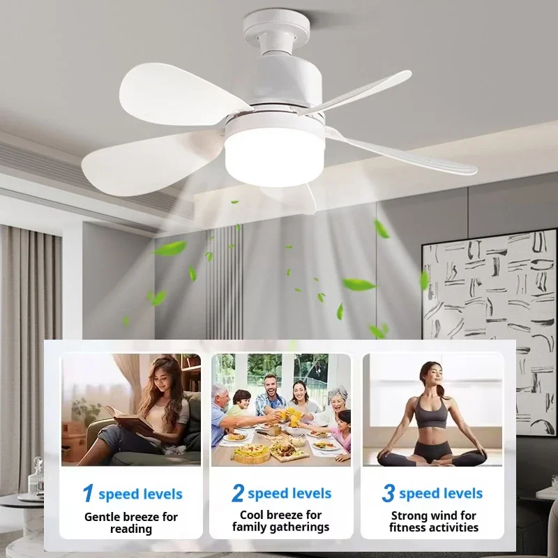 16 Polegada 2-em-1 ventilador  - Ceiling Fan With Remote Control Reversible avaliação e preço