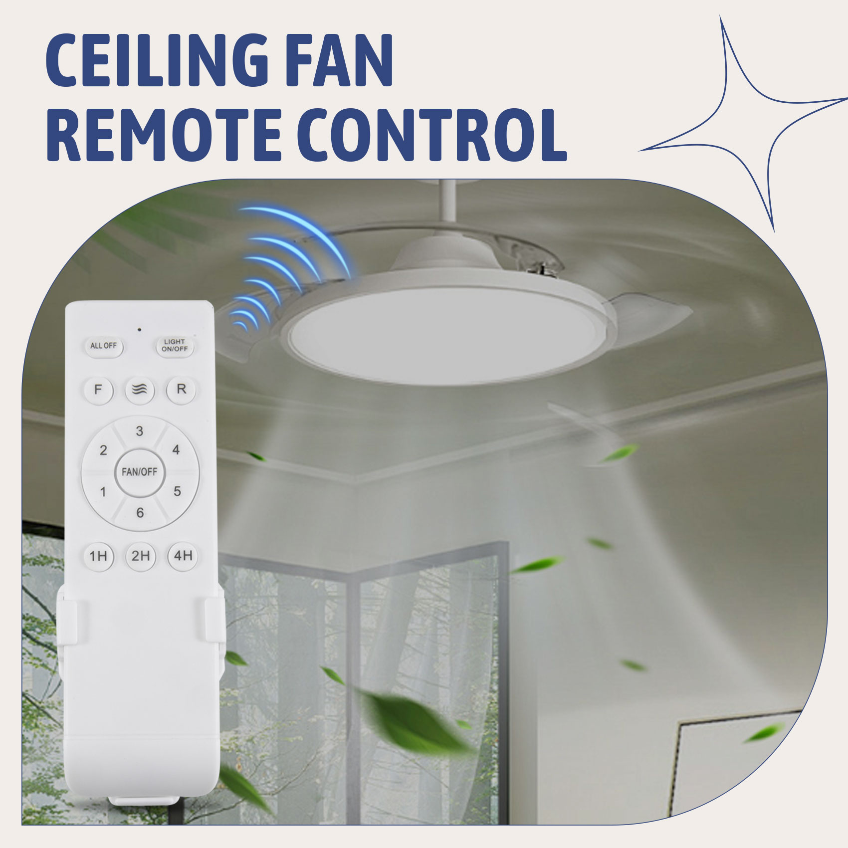 Kit de controle remoto univers - Ceiling Fan Light Kit Replacement avaliação e preço