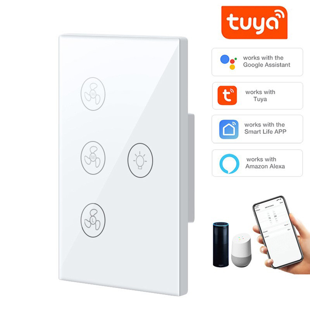Interruptor de Ventilador Inte - Smart Ceiling Fan Alexa Wifi avaliação e preço