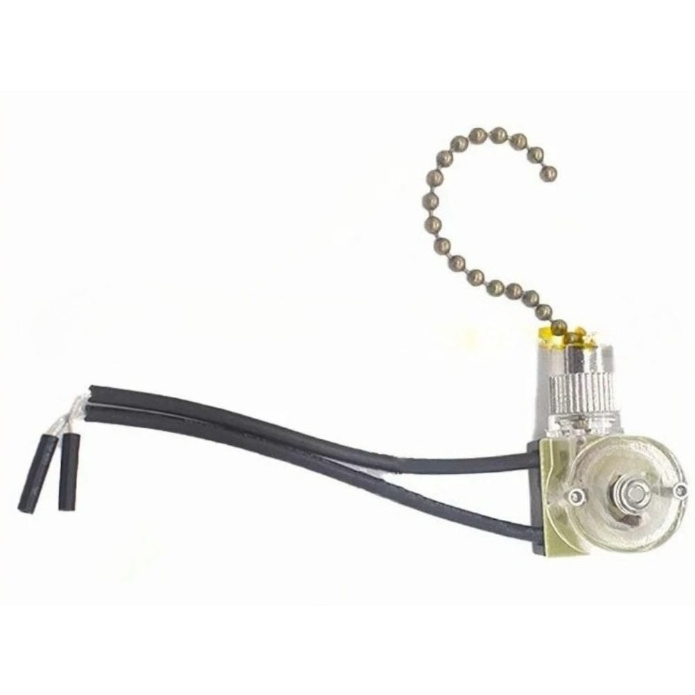 1 unidade de corrente com zípe - Ceiling Fan Pull Chain Switch avaliação e preço