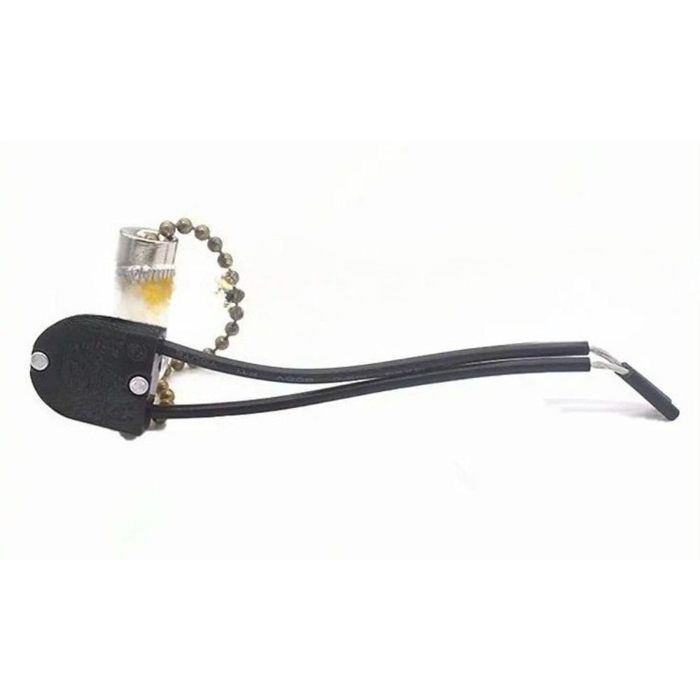 1 unidade de corrente com zípe - Ceiling Fan Pull Chain Switch avaliação e preço