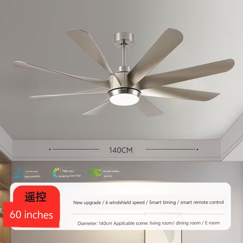 Lâmpada com ventilador potente - Ceiling Fan 60 Inch Industrial avaliação e preço