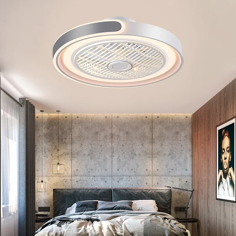 Moderno novo ventilador inteli - Ceiling Fan With Remote Control Reversible avaliação e preço