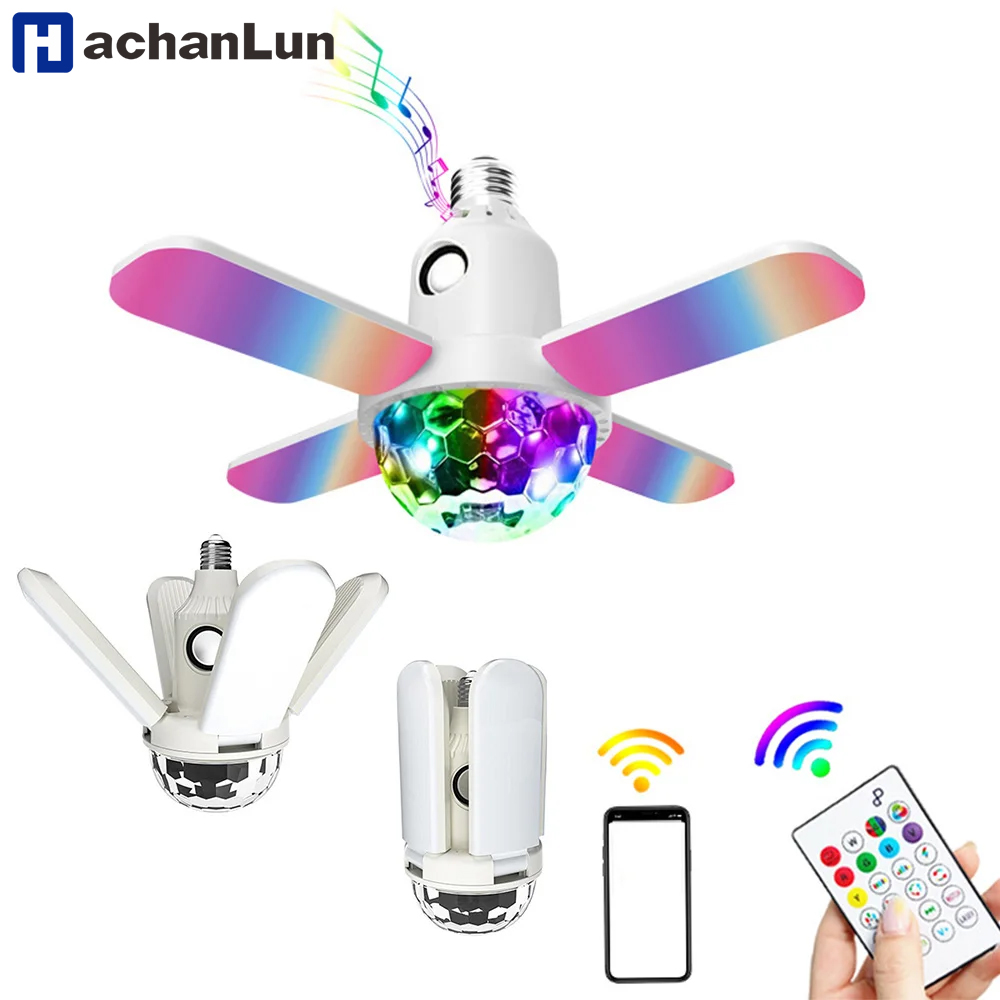 E27 lâmpada led ventilador de  - Ceiling Fan With Remote Control Reversible avaliação e preço
