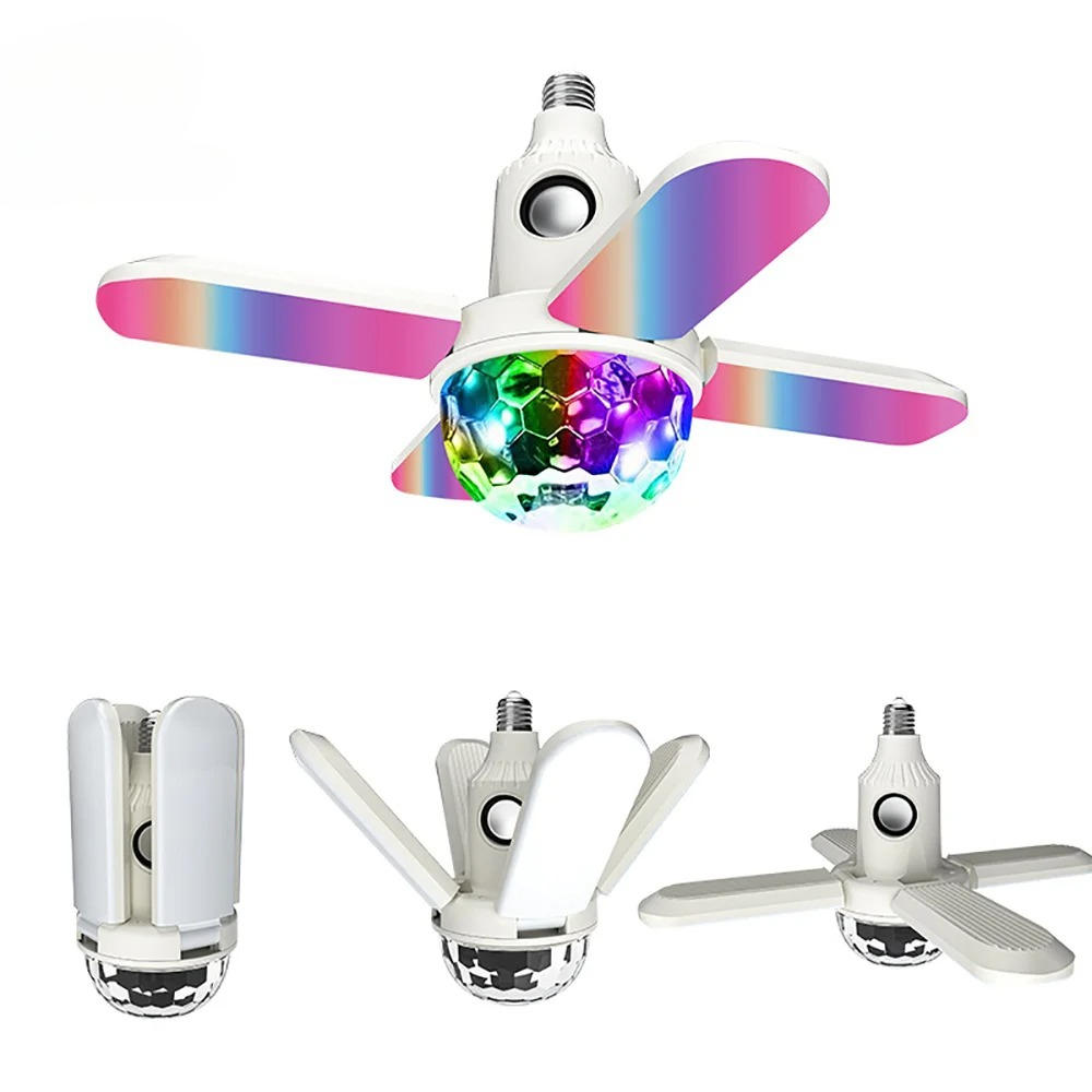 E27 lâmpada led ventilador de  - Ceiling Fan With Remote Control Reversible avaliação e preço