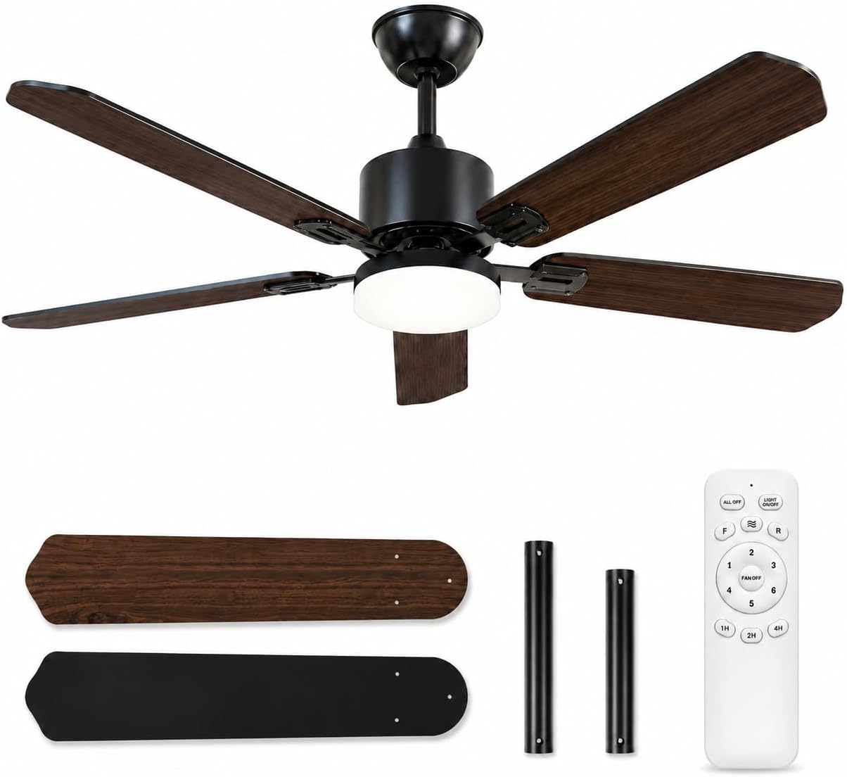 Ventiladores de Teto de 42 Pol - Ceiling Fan Led 3 Blade Modern avaliação e preço
