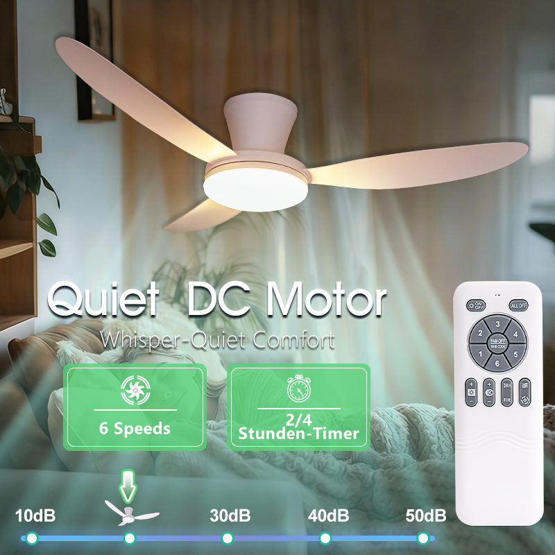 Ventiladores de Teto Simples M - Ceiling Fan Led 3 Blade Modern avaliação e preço