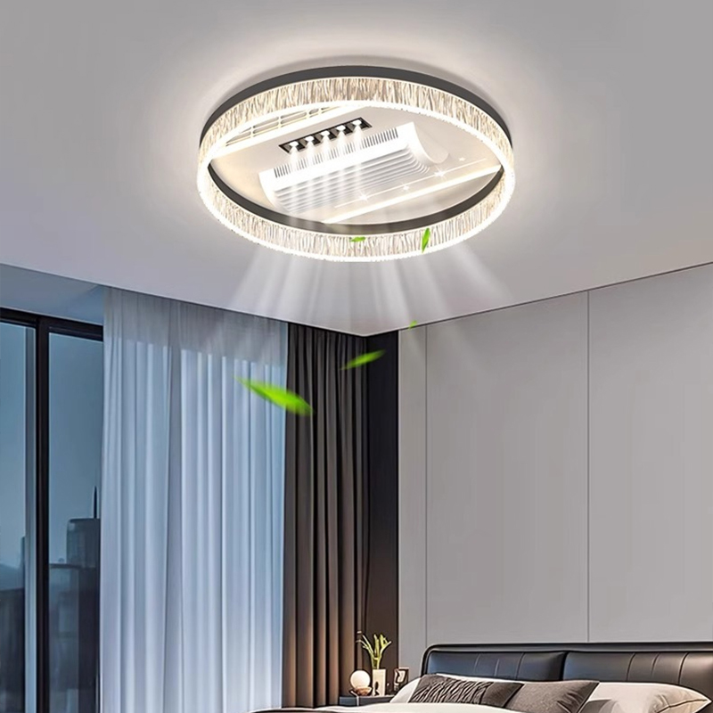 Ventilador de teto sem pás par - Ceiling Fan Led 3 Blade Modern avaliação e preço
