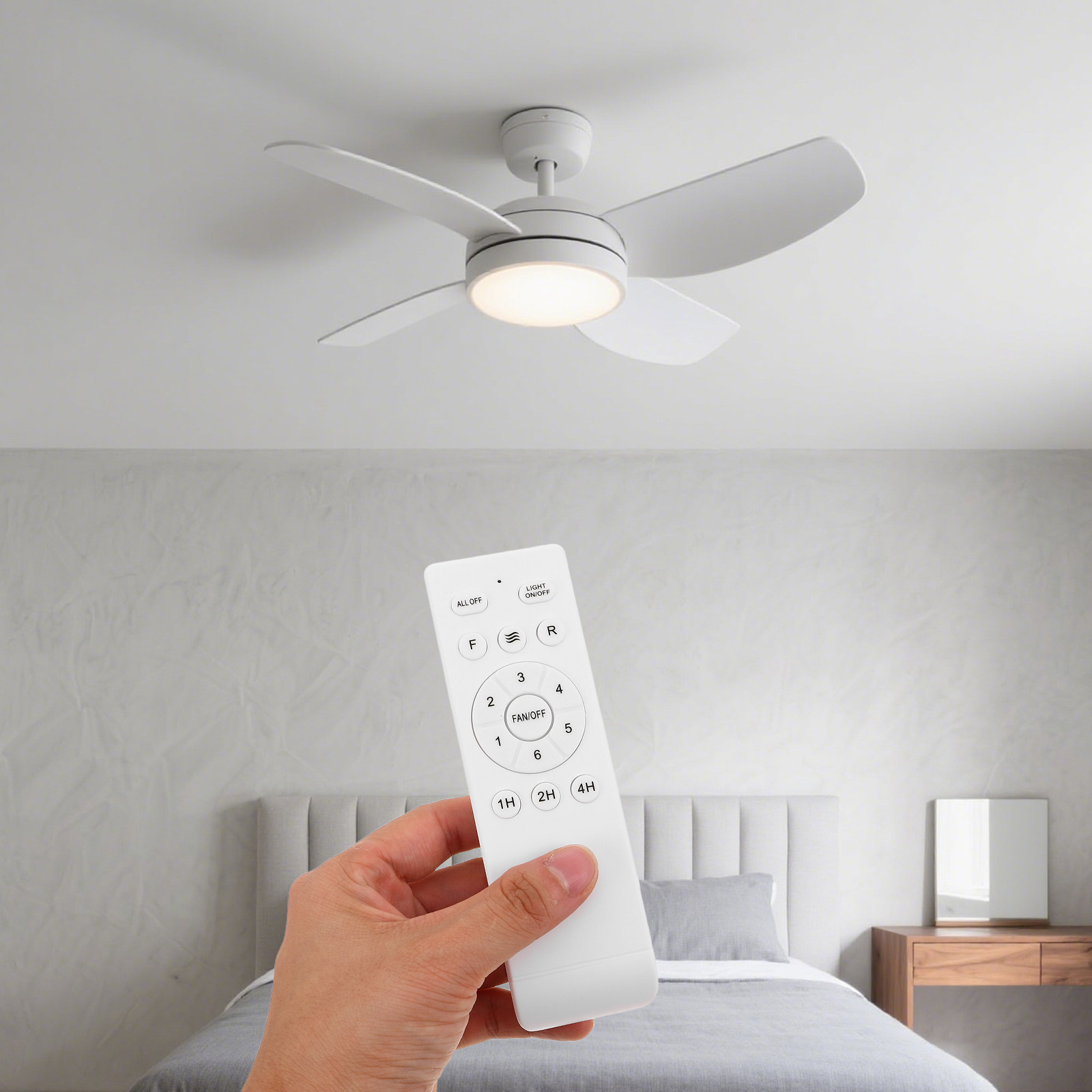 Controle Remoto Universal para - Ceiling Fan With Remote Control Reversible avaliação e preço