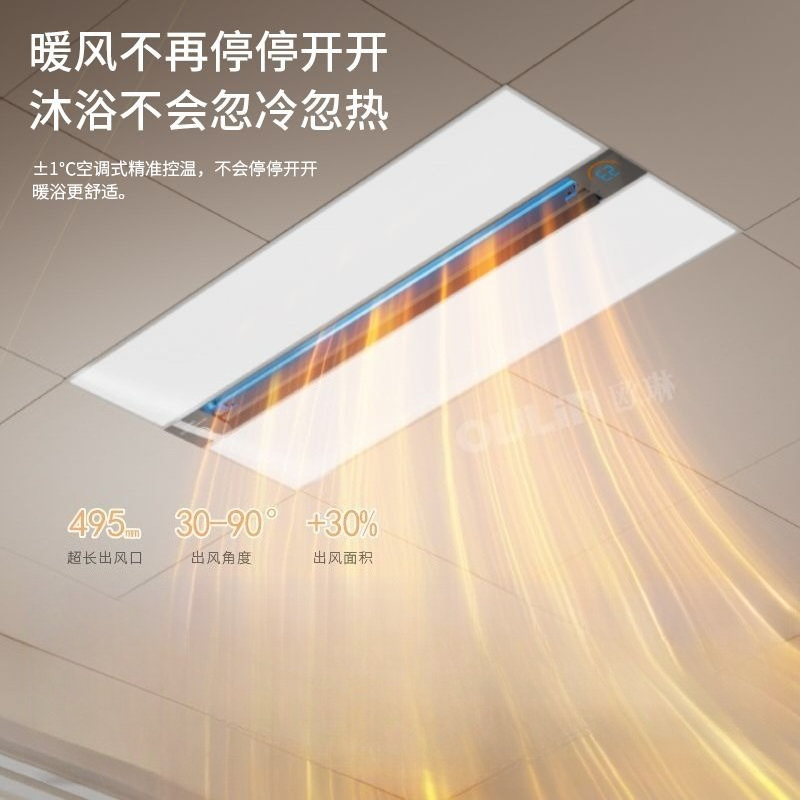 Aquecedor de teto de banheiro  - Smart Ceiling Fan With Light Remote avaliação e preço