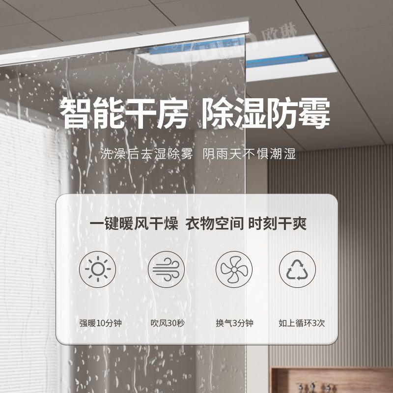 Aquecedor de teto de banheiro  - Smart Ceiling Fan With Light Remote avaliação e preço