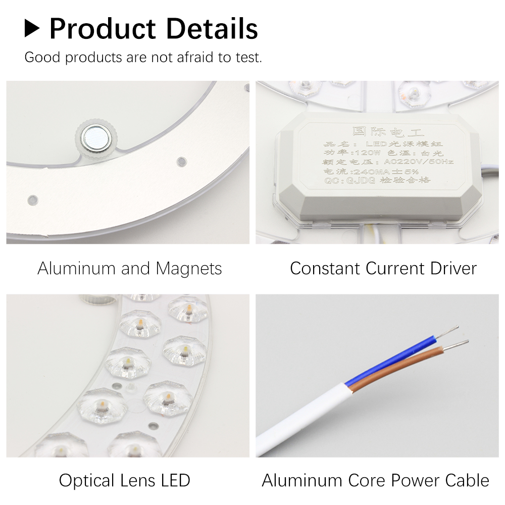 Luzes de teto painel led 220v  - Ceiling Fan Light Kit Replacement avaliação e preço
